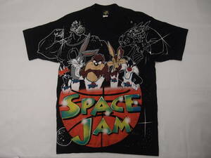 ◆古着卸USA■SPACE JAM☆Tシャツ★★★M　　1996 Warner Bros　MADE IN USA　 アメリカ直輸入　SALE お見逃しなく!