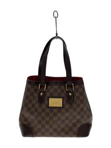 LOUIS VUITTON◆ハムステッドPM_ダミエ・エベヌ_BRW/PVC/BRW/N51205//