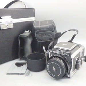 1円〜 Zenza Bronica ゼンザブロニカ S2 / NIKKOR-P 75mm F2.8 中判カメラ ※動作未確認 現状品 カメラ 93-3345906【O商品】