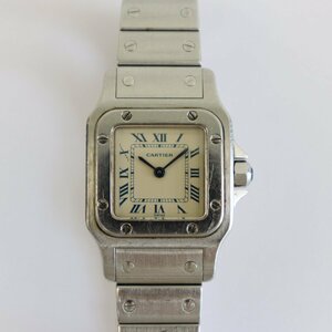 CARTIER　カルティエ　サントス ガルベ SM　9057930　クォーツ　中古品