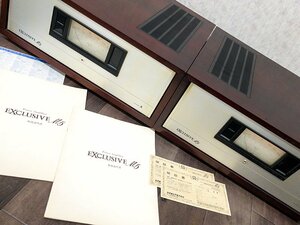 ▲動作品▲EXCLUSIVE M5 モノラルパワーアンプ 説明書付属 2台ペア エクスクルーシブ▲