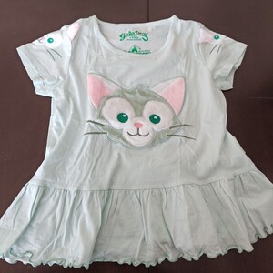 Tシャツ 半袖Tシャツ トップスチュニック　キッズМ　7-8歳 115-130 120 女の子　ジェラトーニ　香港ディズニーランド　