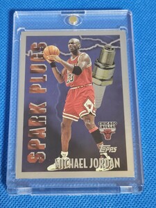 Michael Jordan 1995-96 Topps Spark Plugs