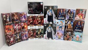 0631446S★ 【未開封】ワンピースフィギュアまとめ　コビー/MASTER LISE/ミホーク/一番くじ/DXF/ナミ/ルフィ　※箱ダメージ有