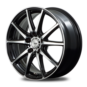 YOKOHAMA BluEarth-RV RV03 185/60R15 FINAL SPEED GR-Γ ブラックポリッシュ 15インチ 6J+45 5H-100 4本セット