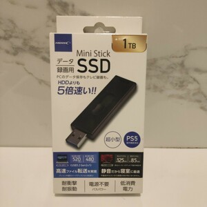 ★ 磁気研究所 MiniStickポータブルSSD 1TB USB3.2Gen2対応データ 録画用 HDMSSD1TJP3R (67-2251-39)