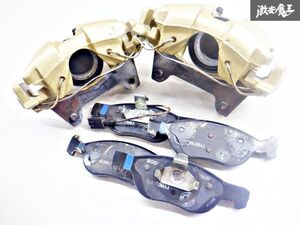 【塗装品！】純正 フィアット バルケッタ ブレーキキャリパー キャリパー ブレーキパッド付き フロント 左右セット 棚2P13