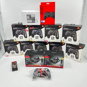 7-4 小家電 コントローラー 有線 無線 ゲームパッド PC用ゲームパッド 耐久仕様 ステックモード切替 軽量モデル 3Dグリップ 動作未確認