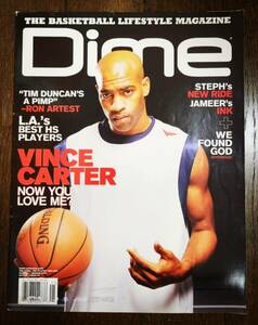 2006 JAN FEB DIME MAGAZINE #21 VINCE CARTER / ダイム 雑誌 ビンス カーター NBA Basketball, Jordan, Nike, Adidas