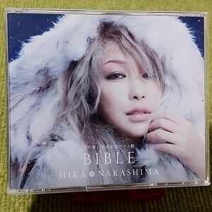 【名盤！】中島美嘉 雪の華15周年記念ベスト盤 BIBLE 3枚組 ベストCDアルバム best カバー will 初恋 orion 一番綺麗な私を life 他44曲 