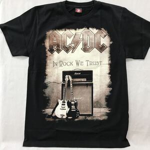 バンドTシャツ エーシーディーシー(AC/DC) w1新品 M