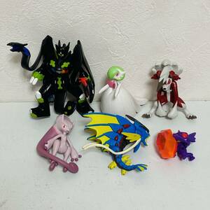 【中古品】ポケットモンスター モンスターコレクション モンコレ 6個セット ジガルデ メガギャラドス メガサーナイト ルガルガン etc.