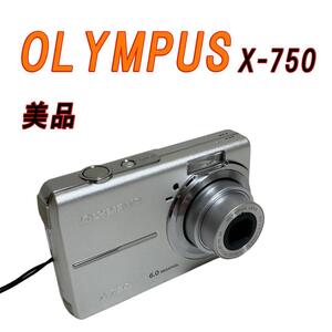 美品　OLYMPUS X-750　コンパクトデジタルカメラ