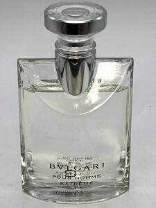 【15834】BVLGARI POUR HOMME EXTREME ブルガリ プールオム エクストレーム オードトワレ 100ml 残量 約8割程 