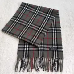 BURBERRY　ウールマフラー　イングランド製