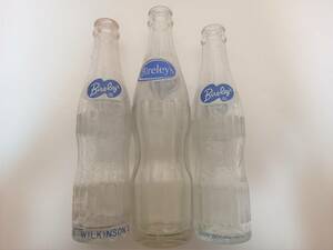 バヤリース　当時物　時代違い　3本　瓶　ビン　飲料　ジュース　昭和レトロ