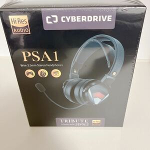 新品未使用未開封品 CYBER DRIVE ヘッドホン ブラック PSA1 トリビュートハイレゾヘッドホン Hi-Res AUDIO