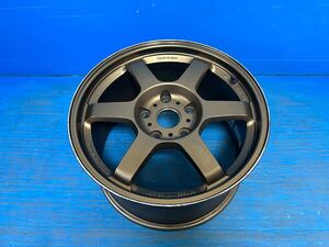 RAYS VR TE37 JAPAN 18インチ 18x10.0J +60 130/5H BR 中古1本 希少　鍛造　FORGED MONOBLOCK