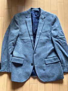 J.CREW ツイードジャケット 38s グレー★ラルフローレン ジェイクルー ブルックスブラザーズ ラルディーニ タリアトーレ ビームス