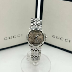 ◎L631 GUCCI グッチ クォーツ腕時計 グッチ G-TIMELESS Gタイムレス レディース YA1265007 (ma)