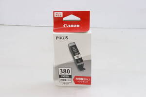 1円～/未使用品★2025.10 Canon キャノン PIXUS ピクサス BCI-380XL PGBK ブラック 黒 純正品 大容量インクタンク プリンタ用 D839