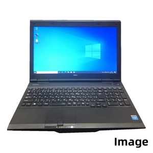 中古ノートパソコン Windows 10 Pro 64bit NEC VersaPro タイプVXシリーズ Celeron 第四世代 2950m 2G/8GB/新品SSD 480GB/15型/無線/HDMI