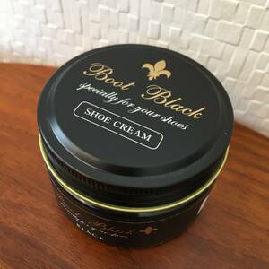 ブラック / BootBlack ブートブラック Shoe Cream 55g 靴クリーム 瓶入り 靴墨 栄養補給 補色 コロンブス 靴 (新品)(未開封)(正規品)