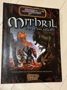 Sword & Sorcery: Mithril: City of the Golem Dungeons & Dragons WW8321 D20 RPG