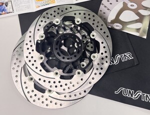 NSR250R サンスターレーシングディスク sunstar EM503 展示未使用品！左右セット　HAピン/フルフローティングモデル