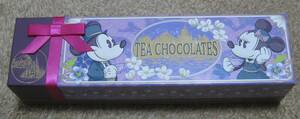 【送料無料・即決・※空箱です】 TOKYO Disney RESORT TEA CHOCOLATES 個装箱