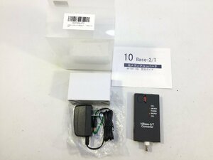 ADnet　10 Base-1/T　光メディアコンバータ　AN-10BT-10B2　現状品　TJ8.009　/12-1