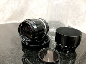 【 J 】 Y5387 Nikon NIKKOR-P Auto F2.5 105mm レンズ ニコン　