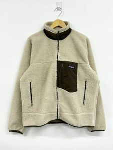 09年 patagonia パタゴニア CLASSIC RETRO X クラシックレトロX 23055 Lサイズ ベージュ×ブラウン