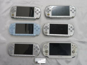 【SONY】PSP　PSVITAまとめて　6台　PSP-2000/PSP-3000　PCH-1100　中古　ジャンク品