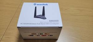 Wi-Fi 無線LAN レシーバー 受信機 子機 USB3.0対応 wavlink AC1300M ワイヤレスデュアルバンド WL-WN692A3 