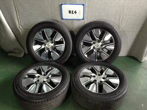 ★★GUI015★★　タイヤホイール4本　オデッセイ・ヴェゼル ホンダ純正　205/60R16　6J　+50　PCD114.3/5H　ラジアルタイヤ