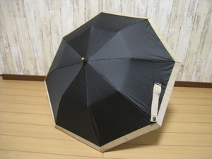 【アシーナニューヨーク　折りたたみ　晴雨兼用　日傘】USED　遮光　遮熱　UVカット　ブランド傘　黒
