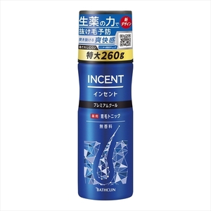 まとめ得 インセント 薬用育毛トニック 無香料 プレミアムクール ２６０Ｇ バスクリン 育毛剤・養毛剤 x [4個] /h