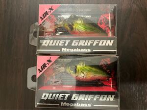 【新品】2個セット クワイエット グリフォン MR-X GGアユ メガバス QUIET GRIFFON GG AYU MEGABASS SILENT サイレント