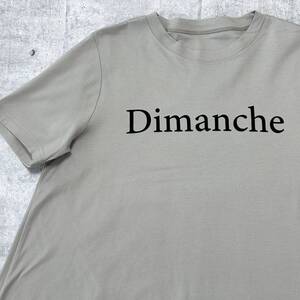 BRODIAEA Aライン 半袖 Tシャツ Dimanche ブローディア　　ショートスリーブ クルーネック 日本製 ハイクオリティー MADE IN JAPAN 早3918