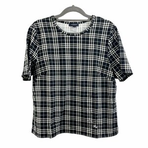 A939●BURBERRY 　バーバリー●半袖Tシャツ　半袖カットソー●フリーサイズ　 チェック　三陽商会