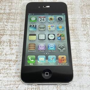 BI08【スマホ】iPhone4s 32GB au版　A1387 MD243J/A ブラック アクティベーションロックオフ　ジャンク扱い