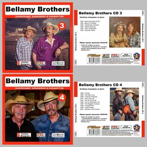 BELLAMY BROTHERS CD3+CD4 大全集 MP3CD 2P⊿