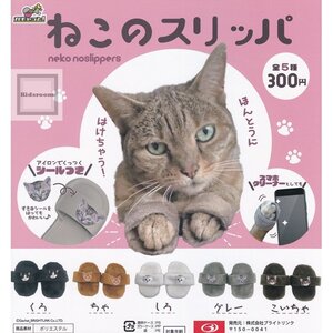 ねこのスリッパ 全5種セット