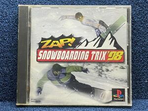 PSソフト　ザップ！ スノーボーディング トリックス’98　ZAP! SNOWBOARDING TRIX