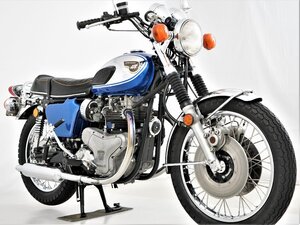 W1仕様 W1純正タンク&サイドカバー&マフラー装着 右シフト変更済 Kawasaki 650RS W3 1973年 動画有り 下取強化出張可 ローン120回 業販歓迎