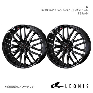 LEONIS/SK シビック FL1 純正タイヤサイズ(225/35-19) アルミホイール2本セット【19×8.0J 5-114.3 INSET43 HYPER BMC】0038342×2