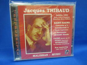 輸入盤【未開封CD】JACQUES THIBAUD ジャックティボー CDRG150 管371