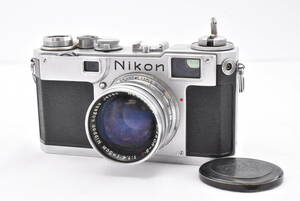 Nikon ニコン S2 前期 / NIKKOR-S・C 5cm F1.4 レンジファインダーカメラ レンズ(t6810)