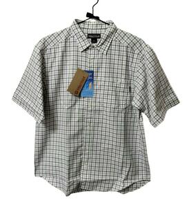 【新品】Marmot Gingham Check H/S Shirt XL グレー